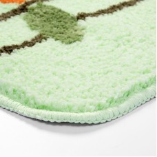 Коврик для туалета WasserKRAFT Lippe 50х50 BM-6509 Зеленый