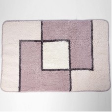 Коврик для ванной комнаты WasserKRAFT Ruwer 90х60 BM-6705 Розовый