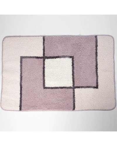Коврик для ванной комнаты WasserKRAFT Ruwer 90х60 BM-6705 Розовый