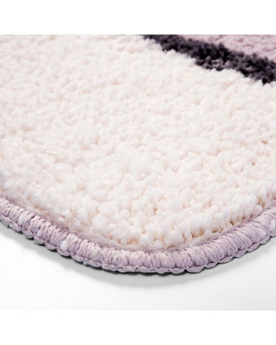 Коврик для ванной комнаты WasserKRAFT Ruwer 90х60 BM-6705 Розовый