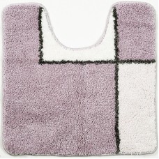 Коврик для туалета WasserKRAFT Ruwer 50х50 BM-6709 Фиолетовый