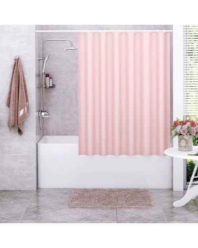 Штора для ванны WasserKRAFT Oder 180х200 SC-30401 Розовая