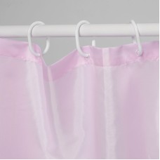 Штора для ванны WasserKRAFT Oder 180х200 SC-30401 Розовая