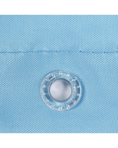 Штора для ванны WasserKRAFT Oder 180x200 SC-30201 Голубая