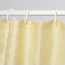 Штора для ванны WasserKRAFT Oder 180х200 SC-30101 Желтая