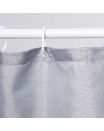 Штора для ванны WasserKRAFT Oder 180x200 SC-30501 Серая