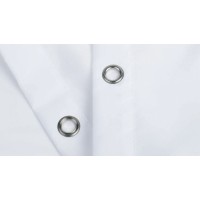 Шторка для ванны Fixsen Teddy Oops FX-2505 Белая Черная