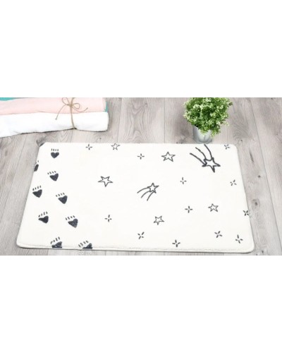 Коврик для ванной комнаты Fixsen Teddy Sky 50x80 FX-6001S Белый