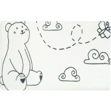 Коврик для ванной комнаты Fixsen Teddy Air 50x80 FX-6001T Белый