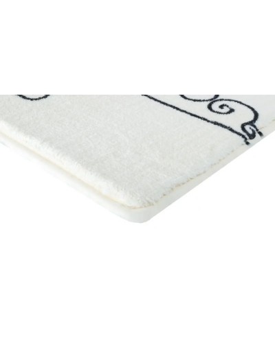 Коврик для ванной комнаты Fixsen Teddy Air 50x80 FX-6001T Белый