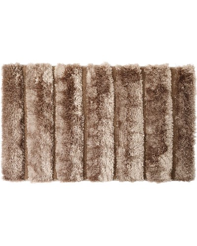 Коврик для ванной комнаты Fixsen Lush FX-9001K 50х80 Коричневый