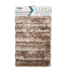 Коврик для ванной комнаты Fixsen Lush FX-9001K 50х80 Коричневый