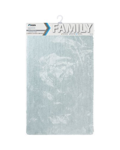 Коврик для ванной комнаты Fixsen Family FX-9003C 70х120 Серый