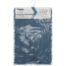Коврик для ванной комнаты Fixsen Soft FX-4001C 40х60 Синий