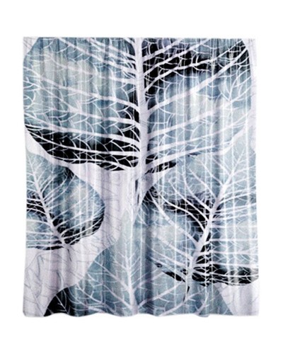 Штора для ванны WasserKRAFT Glan 180х200 SC-51101 Листья