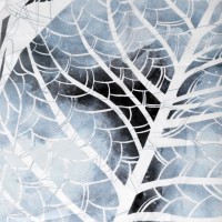 Штора для ванны WasserKRAFT Glan 180х200 SC-51101 Листья