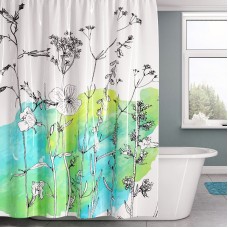 Штора для ванны WasserKRAFT Dill 180х200 SC-39101 Полевые цветы