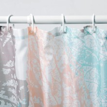 Штора для ванны WasserKRAFT Ammer 180х200 SC-70101 Цветные листья