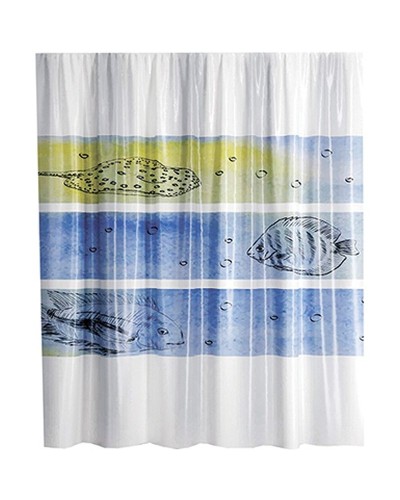 Штора для ванны WasserKRAFT Inn 180х200 SC-43101 Море