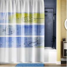 Штора для ванны WasserKRAFT Inn 180х200 SC-43101 Море