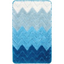Коврик для ванной комнаты Fixsen Deep 50x80 FX-5003C Голубой