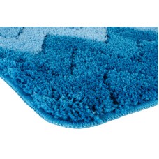 Коврик для ванной комнаты Fixsen Deep 50x80 FX-5003C Голубой