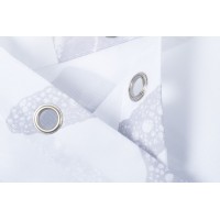 Шторка для ванны Fixsen Laguna FX-1501A Серая