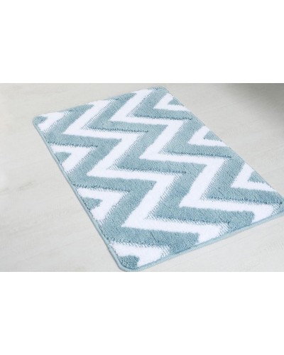 Коврик для ванной комнаты Fixsen River 800х500 FX-5004C Голубой