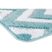 Коврик для ванной комнаты Fixsen River 800х500 FX-5004C Голубой