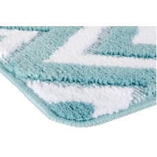 Коврик для ванной комнаты Fixsen River 800х500 FX-5004C Голубой