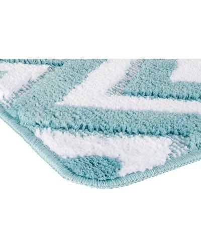 Коврик для ванной комнаты Fixsen River 800х500 FX-5004C Голубой