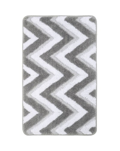 Коврик для ванной комнаты Fixsen River 800х500 FX-5004K Серый