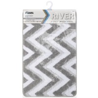 Коврик для ванной комнаты Fixsen River 800х500 FX-5004K Серый