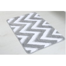 Коврик для ванной комнаты Fixsen River 800х500 FX-5004K Серый