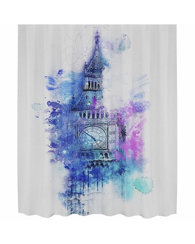 Штора для ванны WasserKRAFT Lossa 180х200 SC-81103 Белая