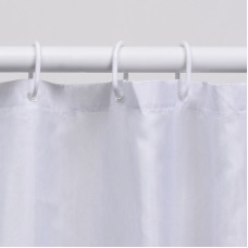 Штора для ванны WasserKRAFT Lossa 180х200 SC-81103 Белая