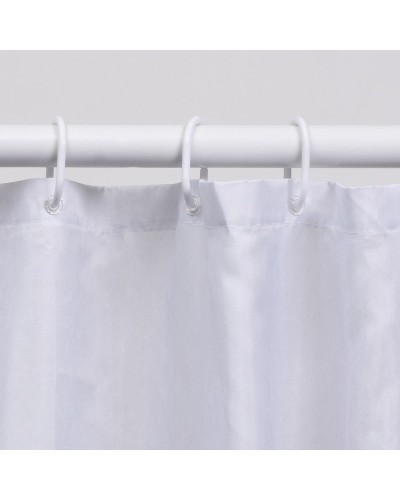 Штора для ванны WasserKRAFT Lossa 180х200 SC-81103 Белая