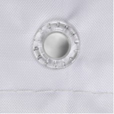 Штора для ванны WasserKRAFT Lossa 180х200 SC-81103 Белая