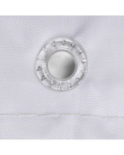 Штора для ванны WasserKRAFT Lossa 180х200 SC-81103 Белая