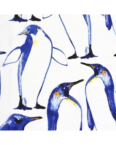 Штора для ванны WasserKRAFT Berkel 180х200 SC-49101 Пингвины