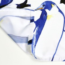 Штора для ванны WasserKRAFT Berkel 180х200 SC-49101 Пингвины