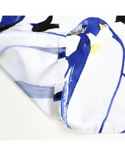 Штора для ванны WasserKRAFT Berkel 180х200 SC-49101 Пингвины