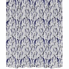 Штора для ванны WasserKRAFT Berkel 180х200 SC-49101 Пингвины