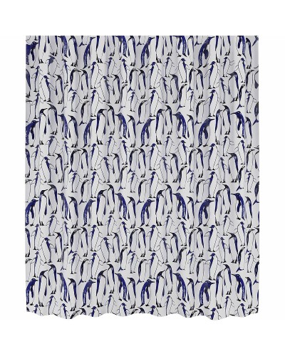 Штора для ванны WasserKRAFT Berkel 180х200 SC-49101 Пингвины