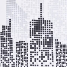 Штора для ванны WasserKRAFT Leine 180х200 SC-38101 Белая