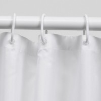 Штора для ванны WasserKRAFT Leine 180х200 SC-38101 Белая