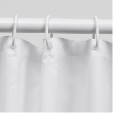 Штора для ванны WasserKRAFT Leine 180х200 SC-38101 Белая