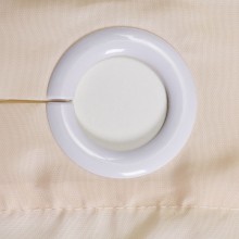 Штора для ванны WasserKRAFT Vils 200х200 SC-10102 Бежевая