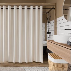 Штора для ванны WasserKRAFT Vils 200х200 SC-10102 Бежевая