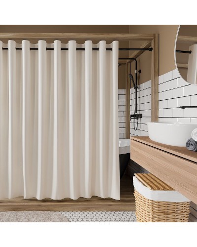 Штора для ванны WasserKRAFT Vils 200х200 SC-10102 Бежевая